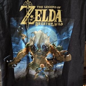 Legend of Zelda Breath of the Wild Tee T-shirt Size Small